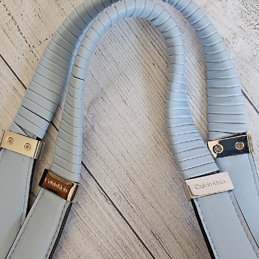 EUC Calvin Klein Lake North/South Organizational Tote Celestial Blue - Picture 8 of 15